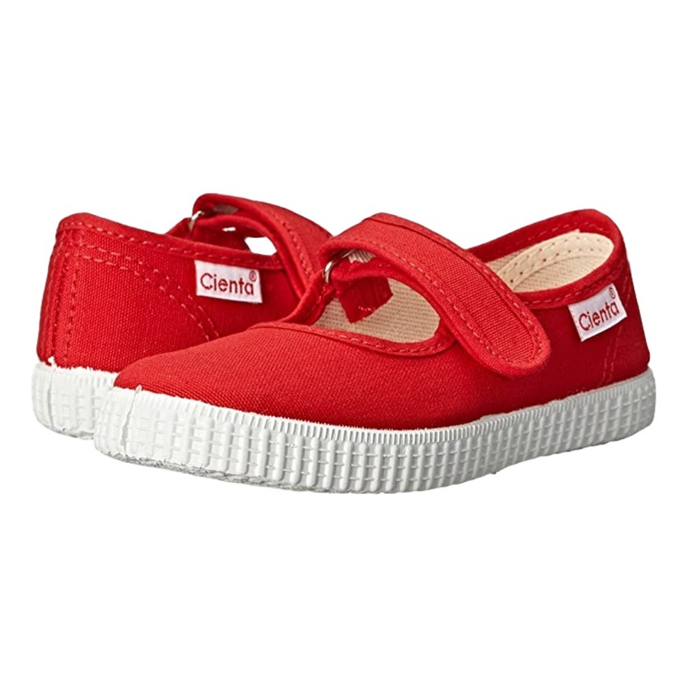 Cienta Kids Red Mary Jane Shoes